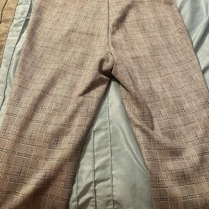 Twill pattern look leggings fun to dress up or down very comfortable